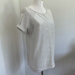 River Island NWT Silver top size 8-10
